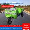 Triciclo Elétrico Pesado para Canteiros de Obras, Adequado para Transportar Mercadorias em Pomares e Jardins