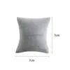 Almohada de PU con Flocado para Reloj, Accesorios de Exhibición de Joyería, Almohada Pequeña, Soporte de Exhibición para Mostrador, Pulsera, Pulsera, Adorno