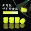 Tampas Luminosas para Válvulas de Pneus de Carro Bicicleta Carro Elétrico Motocicleta Tampas de Bicos de Ar Tampas Luminosas para Núcleos de Válvula Universal