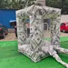 Puesto Inflable Portátil de Juego de Atrapar Dinero para Centro Comercial