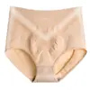 [Conjunto independiente] nueva ropa interior de panal de cintura alta para el abdomen, ropa interior moldeadora de cuerpo de algodón con grafeno para mujer, bragas para cadera
