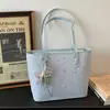 Estilo Novo 2026 Transfronteiriço Moda para o Dia a Dia Simples Bolsa de Grande Capacidade Bolsa de Ombro Feminina Bolsa de Mão de Alto Padrão Bolsa Tote