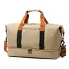 Se Puede Usar como Bolsa de Viaje con Ruedas, Bolsa de Gimnasio de Gran Capacidad con Separación de Seco y Húmedo con Logo Impreso, Compartimento Independiente para Zapatos, Bolsa para Cosméticos, Venta al por Mayor