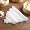 Papel para Air Fryer, Papel Descartável para Vaporizador, Papel Antiaderente para Panela, Tapete Redondo para Vaporizador para Pães e Pães Cozidos no Vapor, Papel Especial para Assar com Óleo