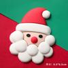Decoração de Bolo de Natal 2025 Cola Macia Desenho Papai Noel Alce Plug-In Meninos e Meninas Acessórios de Confeitaria