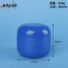 Barril de Embalaje para Polvo de Proteínas de 400 ml Pe Boca Ancha Espesado Botella para Polvo de Burbujas Partículas Sólidas 600 ml ml Tarro para Sal Explosiva
