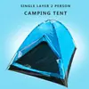 Barraca de camping de estoque direto da fábrica 1-2 barraca de camping ao ar livre conta de presente pode ser logotipo especial