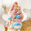 Cadena Creativa para Bolso Taza Colgante Cuentas de Colores Conejo Fantasía Acrílico Arena Movediza Aceite Muñeca Colgante Pequeño Creativo Niña Regalo Pequeño