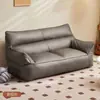 Sofá doble perezoso, adecuado para recostarse y dormir, para sala de estar, balcón, casa de alquiler, uso doméstico, sillón reclinable de ocio tatami, sofá pequeño simple