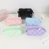 Estuche para Bolígrafos Estilo Corazón Girly Crema Papelería Estudiantil Coreana Bolsa de Almacenamiento Estuche para Bolígrafos con Cremallera Grande Suave y Ceroso Refrescante Bolsa de Cosméticos
