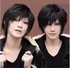 Estación internacional 2024 venta caliente peluca cosplay Universal cos anime color de pelo de hombre estilo Harajuku pelo corto peluca de hombre
