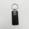 Llavero de Metal y Cuero Creativo Logo de Cuero Colgante para Llave de Coche Pequeño Regalo Llavero de Coche Venta al por Mayor