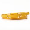 Cinturón fino con hebilla japonesa simple de nuevo estilo para mujer, estilo coreano, combina con todo, falda, suéter, abrigo, cinturón multicolor para mujer.