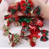 Decoraciones navideñas más vendidas transfronterizas: lazos de cinta, adornos de campana, cajas de regalo, adornos para árbol de Navidad y kits de accesorios para manualidades