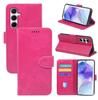 Adecuado para Samsung Galaxy A25E Funda de Cuero para Teléfono Móvil, Hebilla Frontal de Piel de Ternero, Cubierta Tipo Libro A18, Protección A08