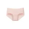 Ropa interior de Modal para mujer, 60 unidades, Ácido Poliláctico, Sin costuras, Color sólido, Cintura media, Cómodo, Entrepierna extendida, Antibacteriano, Bragas para mujer