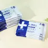 Toallitas con Alcohol al 75%, Paquete de 10 Toallitas Desinfectantes, Paquete Pequeño de Toallitas Húmedas