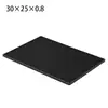Venta directa de fábrica nuevo posavasos de bar de silicona negro cuadrado rectangular redondo de alta calidad