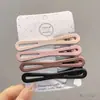 Pinza para el Cabello sin Costuras para Lavado Facial y Maquillaje para Mujer 2026 Nuevo Estilo Pinza de Pato para Flequillo Lateral Pasador para la Frente Accesorio para el Cabello