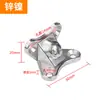 Suporte de Canto de Borboleta de Liga de Zinco Espessada Suporte de Ângulo Ferro de Canto Suporte de Fixação de Guarda-roupa Ângulo Reto Conector Suporte de Prateleira Destacável