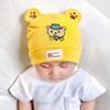 Chapéu de Bebê Urso Katu Primavera e Outono Novo Chapéu Pulôver para Menino Chapéu Fetal para Menina 0-1 Ano Chapéu para Bebê