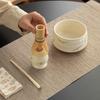 Tazón de matcha té matcha estilo chino con juego de té traje té batido a mano bambú cepillo para té matcha Baiben Li Dinastía Song ceremonia del té Zen