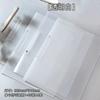 Pasta Plástica Colorida A4 com Clipe Giratório Colorido Pasta com Fecho de Pressão de Abertura Lateral para Uso Estudantil Porta-Papéis de Teste e Documentos