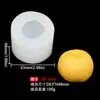 Molde de Silicona de Frutas Simuladas (Manzana, Plátano, Fresa, Mora), Decoración para Hornear Postres de Frutas 3D, Molde Squishy