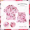 Novas Roupas Infantis de Comércio Exterior Roupas Domésticas Verão Shorts de Manga Curta Roupas Finas de Ar Condicionado para Crianças Grandes Meninos e Meninas Pijamas Infantis