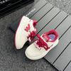 Tênis de Couro para Meninas 2025 Verão Novo Sapatos Brancos Infantis Tênis Casuais para Estudantes Sapatos para Meninas com Velcro