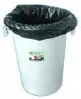 Saco de lixo preto de boca chata 80*90cm (35g/peça, 600 peças/pacote, material de PE de primeira qualidade)