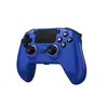 Controle de Jogo Bluetooth Sem Fio para PS4 Gatilho Hall Tampa Magnética/Luz RGB Vibração Dupla Sensor de Movimento Seis Eixos