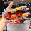 Llavero de One Piece con animación de Luffy, muñeco estéreo, colgante para bolso escolar, llavero de coche, pequeño regalo al por mayor
