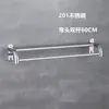Estante para Toallas de Acero Inoxidable 304, Barra para Toallas sin Taladro, Barra Única Engrosada, Barra Doble para Colgar Toallas en Baño y Tocador
