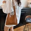 Bolso de cubo vintage para mujer, novedad de verano 2025, bolso de mano de gran capacidad, bolso de mano informal para ir al trabajo, bolso cruzado