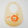 Babador de silicone para bebê babar 3D à prova d'água babador de comida babador para babar silicone babador