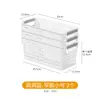 Cesta de almacenamiento para archivos A4, cesta organizadora de oficina, estante caja de almacenamiento de plástico para escritorio para archivos y revistas A4