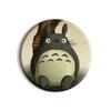 Totoro Miyazaki Anime Baqi Insignia de hojalata bidimensional Colgante