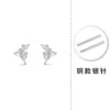 Aretes de Plata de Ley 999 con Diseño de Hoja para Mujer Diseño de Nicho 2026 Nuevo Estilo Pendiente de Cartílago para Oreja Perforación de Oreja Elegante Exquisito Oreja