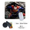 Alfombrilla de ratón para juegos de animación de Superman de la serie Marvel, alfombrilla de mesa de tela con borde de bloqueo de dibujos animados secundarios, alfombrilla de mesa publicitaria, venta al por mayor