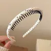 Tiara Básica Simples com Dentes para Mulheres, Presilha de Cabelo Antiderrapante de Bolinhas, Prendedor de Cabelo Alto com Topo de Caveira, Novos Presilhas de Cabelo e Acessórios de Cabelo 2026