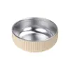 Ventas Directas de Fábrica Acero Inoxidable Silicona Vajilla Infantil Plato de Cena de Silicona Bol Tenedor Cuchara Babero Vajilla Set de Vajilla para Bebé
