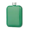 Aço Inoxidável 304 177ml Cantil de Vinho Cantil de Vinho Portátil Cantil de Vinho Portátil para Exterior Cantil de Vinho Quadrado de Metal Transfronteiriço