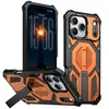Funda de teléfono magnética a prueba de tres elementos para Apple 17 Pro Max aplicable transfronteriza iPhone 16 funda protectora anticaída con airbag