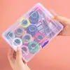 Kit de costura para uso doméstico, kit de costura de alta calidad set 203, set de hilos gruesos, hilo para coser, hilo para mezclilla, caja de costura