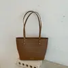 Bolso tejido con patrón único para mujer, nuevo bolso tote versátil de otoño vintage 2026, bolso de hombro de gran capacidad