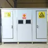 Pequena Sala de Armazenamento de Resíduos Perigosos Ecológica para Uso Externo, Posto de Gasolina, Fábrica Química, Sala de Armazenamento Móvel para Mercadorias Perigosas, Armário de Armazenamento à Prova de Fogo