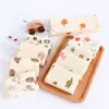 Toalla de Bebé Crepé Algodón Gasa de Cuatro Capas Babero Cuadrado para Niños Toalla Facial para Bebés de Guardería