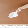 Pala para Hielo Blanca Plástico PC Engrosado Especial para Máquina de Hielo Harina Frutos Secos Semillas Supermercado Pala para Arroz Pala para Alimentos