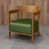 Mesas y sillas de cafetería de moda, tienda de postres y té de leche, bar de libros, sala de reuniones y recepción, juego de bancos dobles de madera maciza para ocio